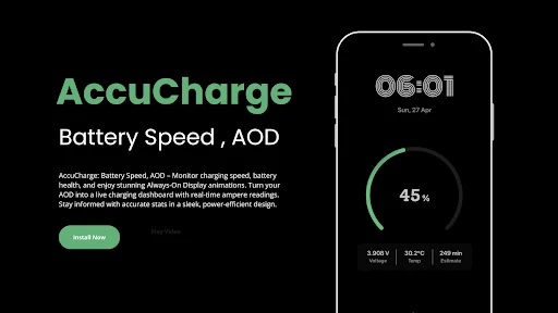 Download AccuCharge Terbaru – Pantau Baterai & AOD Gratis - Screenshot 1