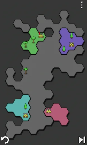Download Antiyoy Classic Terbaru – Game Strategi Offline Gratis - Screenshot 1