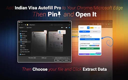 Indian Visa Autofill Pro – Isi Formulir Visa India Otomatis - Screenshot 2