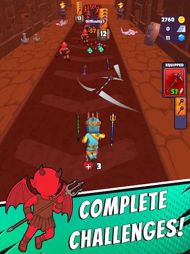Download Hell Escape Terbaru – Lawan Iblis & Bertahan Hidup - Screenshot 15