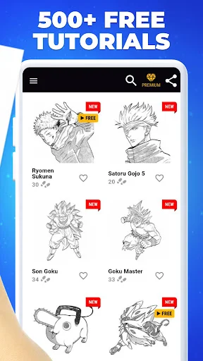 Download How to Draw Anime Terbaru – Tutorial Menggambar Mudah - Screenshot 3