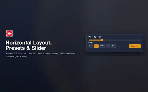 Video Speeder: Atur Kecepatan Video di Browser Anda dengan Mudah - Screenshot 2