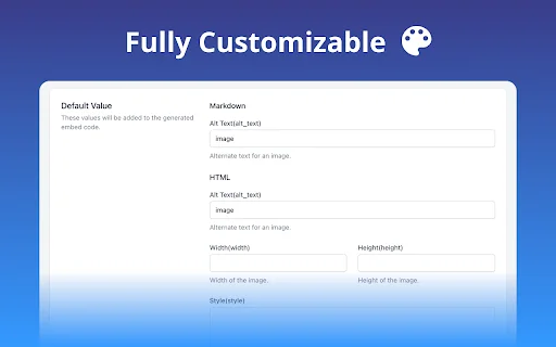 Embed Code Generator – Buat Kode HTML & Markdown Instan - Screenshot 3