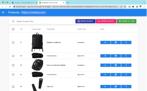ShopScraper: Spy Tool & Scraper Shopify Terbaik – Unduh Gratis - Screenshot 2