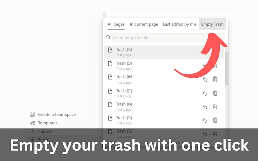 Download Notion Empty Trash Terbaru – Hapus Sampah Notion Otomatis - Screenshot 1