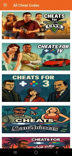 Download Cheats for All GTA Terbaru – Kode Cheat Lengkap Gratis - Screenshot 16