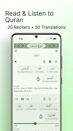 Download Islamtics: Al-Quran, Azan, Kiblat – Aplikasi Islami Terbaik - Screenshot 3