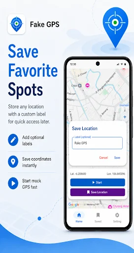 Download Fake GPS Terbaru 1.5.1 – Simulasi Lokasi Gratis - Screenshot 2