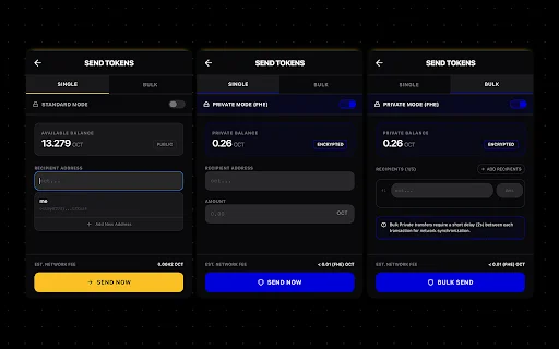 Download 0xio Wallet Terbaru – Dompet Octra Network Aman & Cepat - Screenshot 3