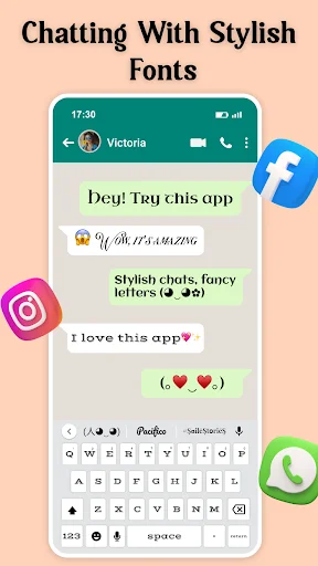 Stylish Text & Keyboard: Font Keren & Tema Keyboard Gratis - Screenshot 19