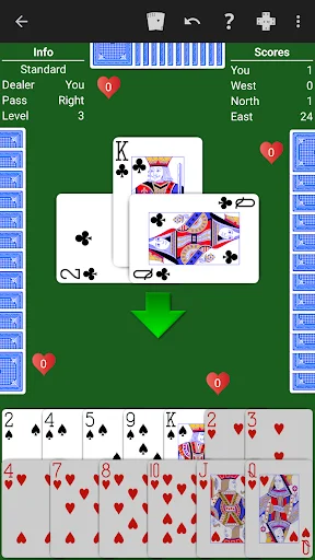Download Hearts – Expert AI Terbaru – Main Kartu Pintar Gratis - Screenshot 1