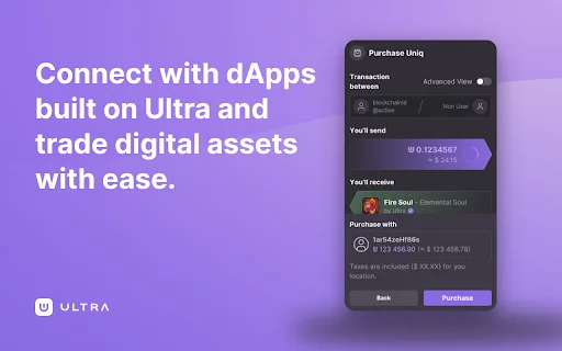 Unduh Ultra Wallet Terbaru – Dompet Kripto Aman & Tanpa Biaya - Screenshot 3