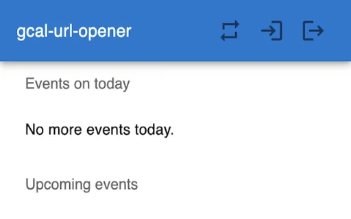 Unduh crx-gcal-url-opener Terbaru – Otomatis Buka Link Meet - Screenshot 1