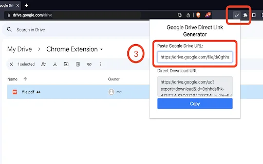 Google Drive Direct Link Generator – Konversi Link Cepat - Screenshot 2