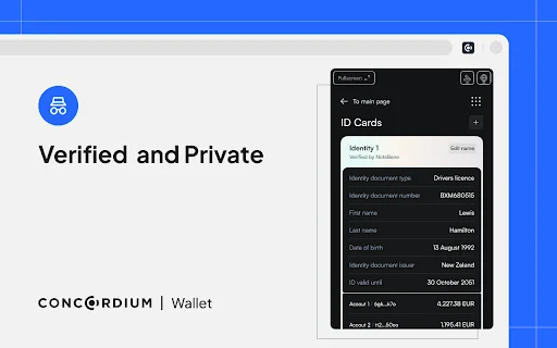 Unduh Concordium Wallet Terbaru – Dompet Blockchain Aman - Screenshot 4