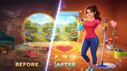 Download House Cleaning: Girl Cleanup – Game Membersihkan Rumah - Screenshot 23