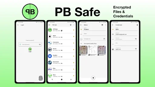 Download PB Safe Terbaru – Kelola Kata Sandi & File Aman - Screenshot 1