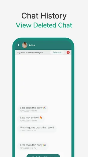 Download WAMR: Pulihkan Pesan Dihapus Terbaru – Gratis - Screenshot 9