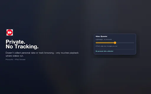 Video Speeder: Atur Kecepatan Video di Browser Anda dengan Mudah - Screenshot 5