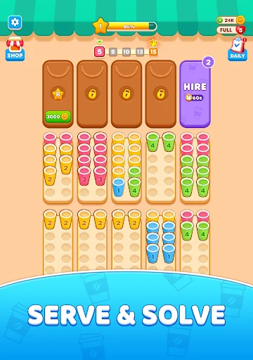 Download Coffee Color Stack Terbaru – Game Puzzle Kopi Seru - Screenshot 16