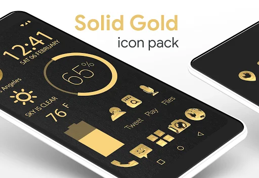 Download Solid Gold Pro Icon Pack Terbaru – Ikon 3D Mewah Gratis - Screenshot 7