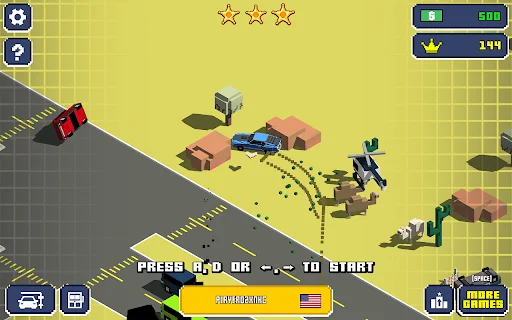 Mainkan Escape Road 3 – Game Kejar-kejaran Mobil Seru di Browser - Screenshot 4
