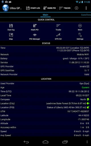 Download Ultra GPS Logger Lite Terbaru – Pelacak GPS Akurat - Screenshot 9