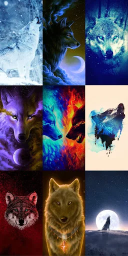 Unduh Wolf Wallpaper HD Terbaru – Gambar Serigala Keren Gratis - Screenshot 18