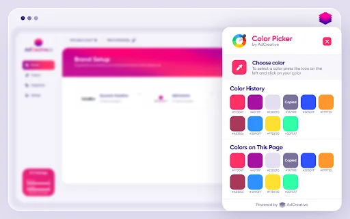 Color Picker by AdCreative.ai – Ambil Warna HEX & RGB Gratis - Screenshot 1