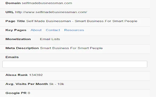 NinjaOutreach Lite: Alat Riset Influencer & Data Mining Terbaik - Screenshot 2