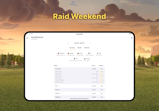 War Report for Clash of Clans: Pantau Perang & Kelola Klan Anda - Screenshot 21
