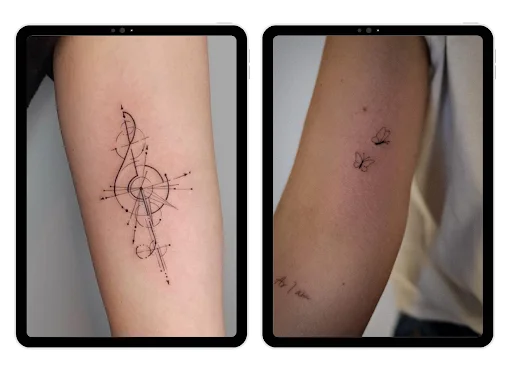 Download Mini Tattoo Ideas Terbaru – Inspirasi Tato Keren Gratis - Screenshot 2