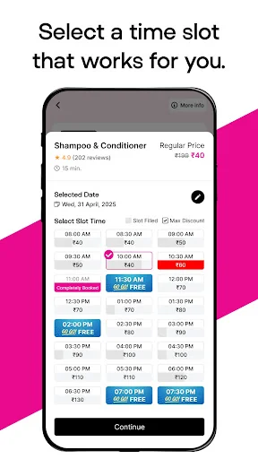 Download Billu Customer Terbaru – Booking Salon & Spa Praktis - Screenshot 5