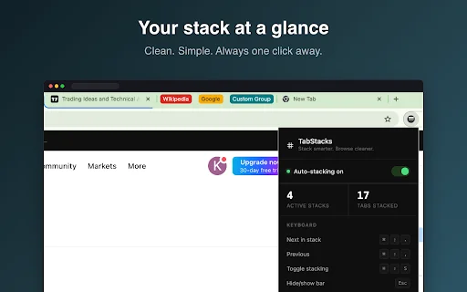 Download TabStacks Terbaru – Atur Tab Chrome Otomatis Gratis - Screenshot 3