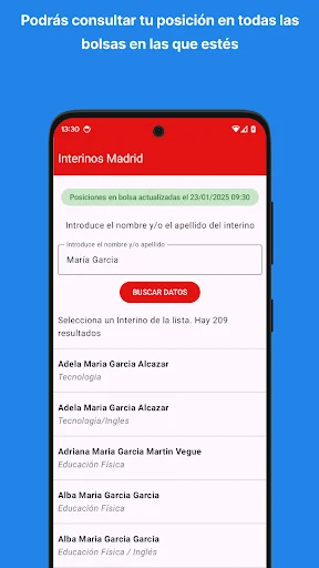 Unduh Interinos Madrid. Educación Terbaru – Pantau Posisi Anda - Screenshot 5