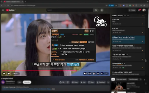 Download Kimchi Reader Terbaru – Kamus Pop-up Korea Terbaik - Screenshot 1
