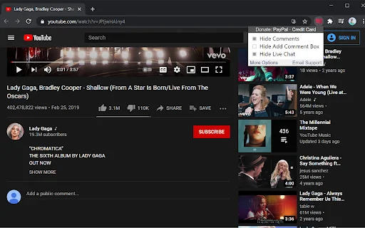 Download Turn Off YouTube Comments & Live Chat Terbaru – Gratis - Screenshot 3