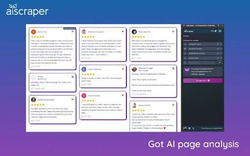 AIScraper: Alat Web Scraping AI No-Code Terbaik & Cepat - Screenshot 3
