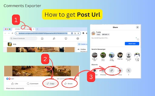 Comments Exporter untuk FB – Ekspor Komentar ke CSV/JSON - Screenshot 4