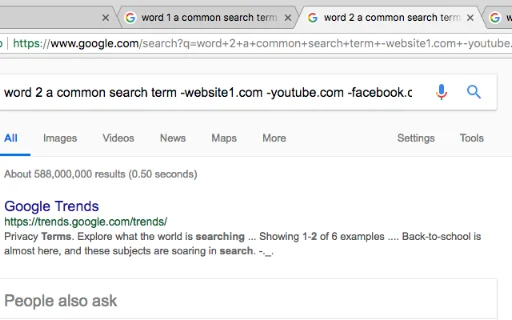Multiple Tabs Search: Buka Banyak URL & Pencarian Sekaligus - Screenshot 3