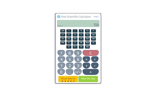 Download Free Scientific Calculator Terbaru – Gratis & Mudah - Screenshot 1