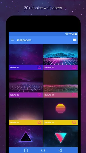 Download Rad Pack – 80’s Theme Terbaru – Kustomisasi Ikon Retro - Screenshot 4
