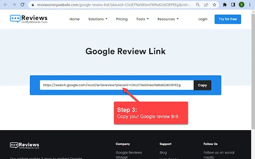 Google Review Link Generator – Buat Link Ulasan Google Mudah - Screenshot 3