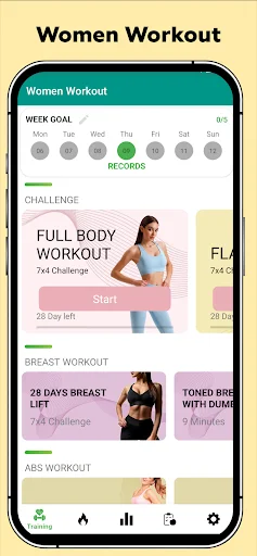 Download Women Workout – Female Fitness Terbaru – Latihan di Rumah - Screenshot 2