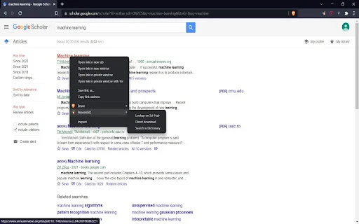 ResearchQ: Akses Jurnal & Artikel Ilmiah Lebih Mudah – Gratis - Screenshot 1