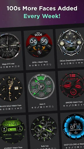 Download WatchMaker Watch Faces – Koleksi Tampilan Jam Terlengkap - Screenshot 8
