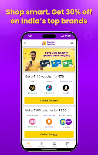 Download BachatBuddies Terbaru – Diskon Belanja & Voucher Hemat - Screenshot 2