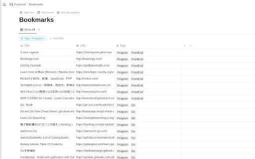Download Bookmarks Exporter Terbaru – Ekspor Bookmark ke CSV JSON - Screenshot 2