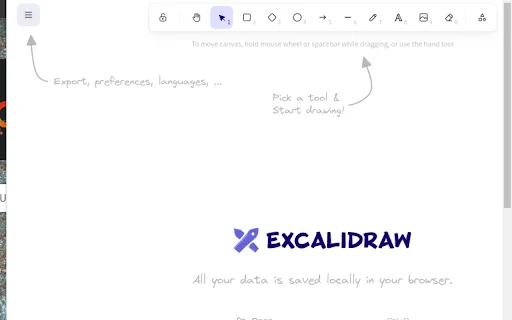 Download Excalidraw Extension Terbaru – Gambar Cepat Gratis - Screenshot 1