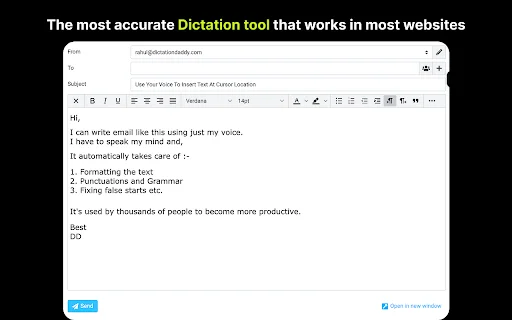 Download DictationDaddy Terbaru – Ubah Suara Jadi Teks Otomatis - Screenshot 1